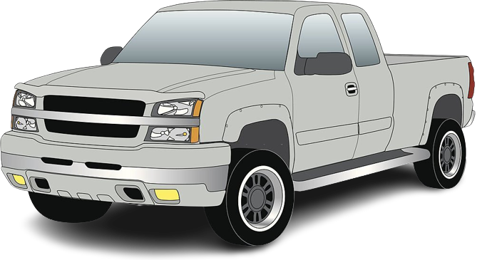 Toyota Hilux vector image